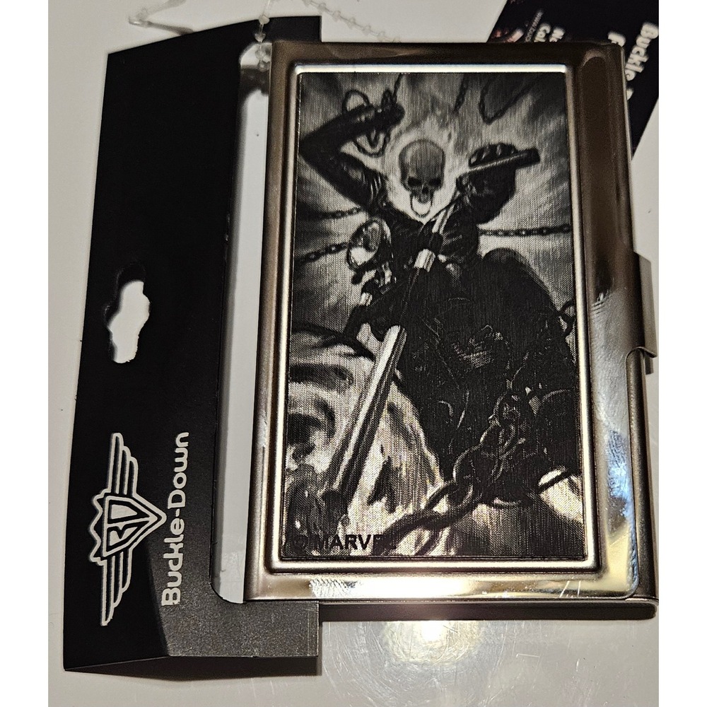 Buckle-Down‎ Marvel Ghost Rider Card Holder Business ID Case Superhero